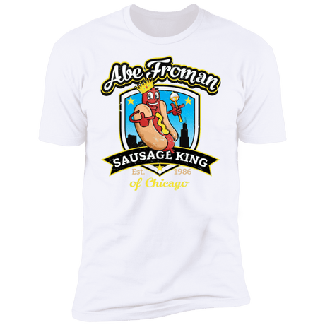 T-Shirts White / S Abe Froman Sausage King Men's Premium T-Shirt