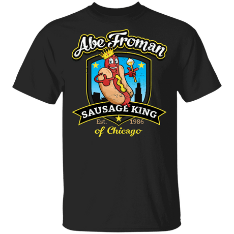 T-Shirts Black / S Abe Froman Sausage King T-Shirt