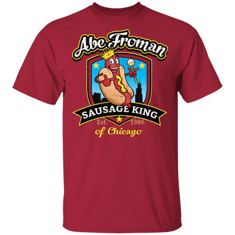 T-Shirts Cardinal / S Abe Froman Sausage King T-Shirt