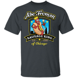 T-Shirts Dark Heather / S Abe Froman Sausage King T-Shirt