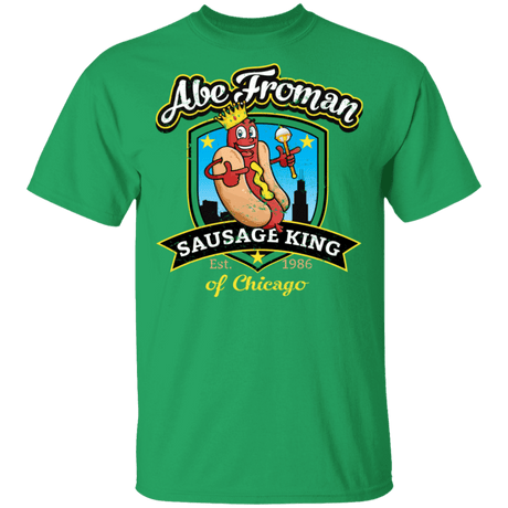 T-Shirts Irish Green / S Abe Froman Sausage King T-Shirt