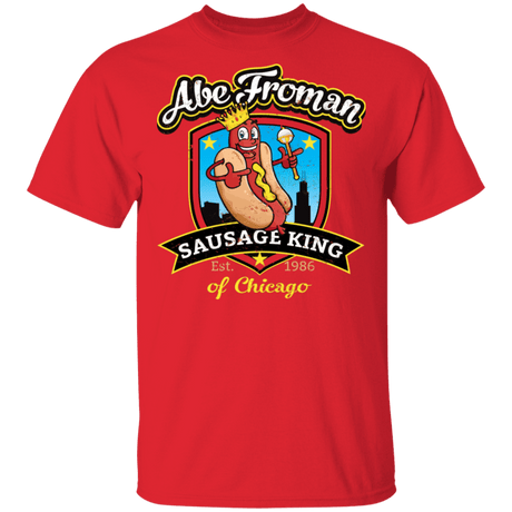 T-Shirts Red / S Abe Froman Sausage King T-Shirt