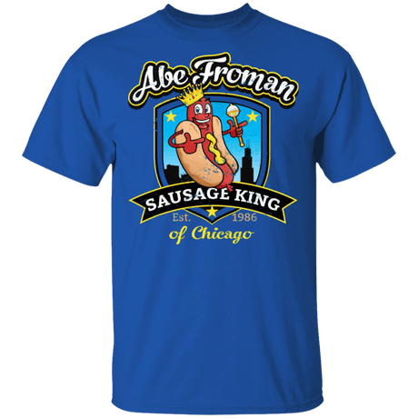T-Shirts Royal / S Abe Froman Sausage King T-Shirt