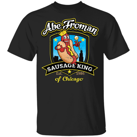 T-Shirts Black / YXS Abe Froman Sausage King Youth T-Shirt