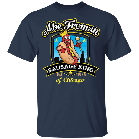 T-Shirts Navy / YXS Abe Froman Sausage King Youth T-Shirt