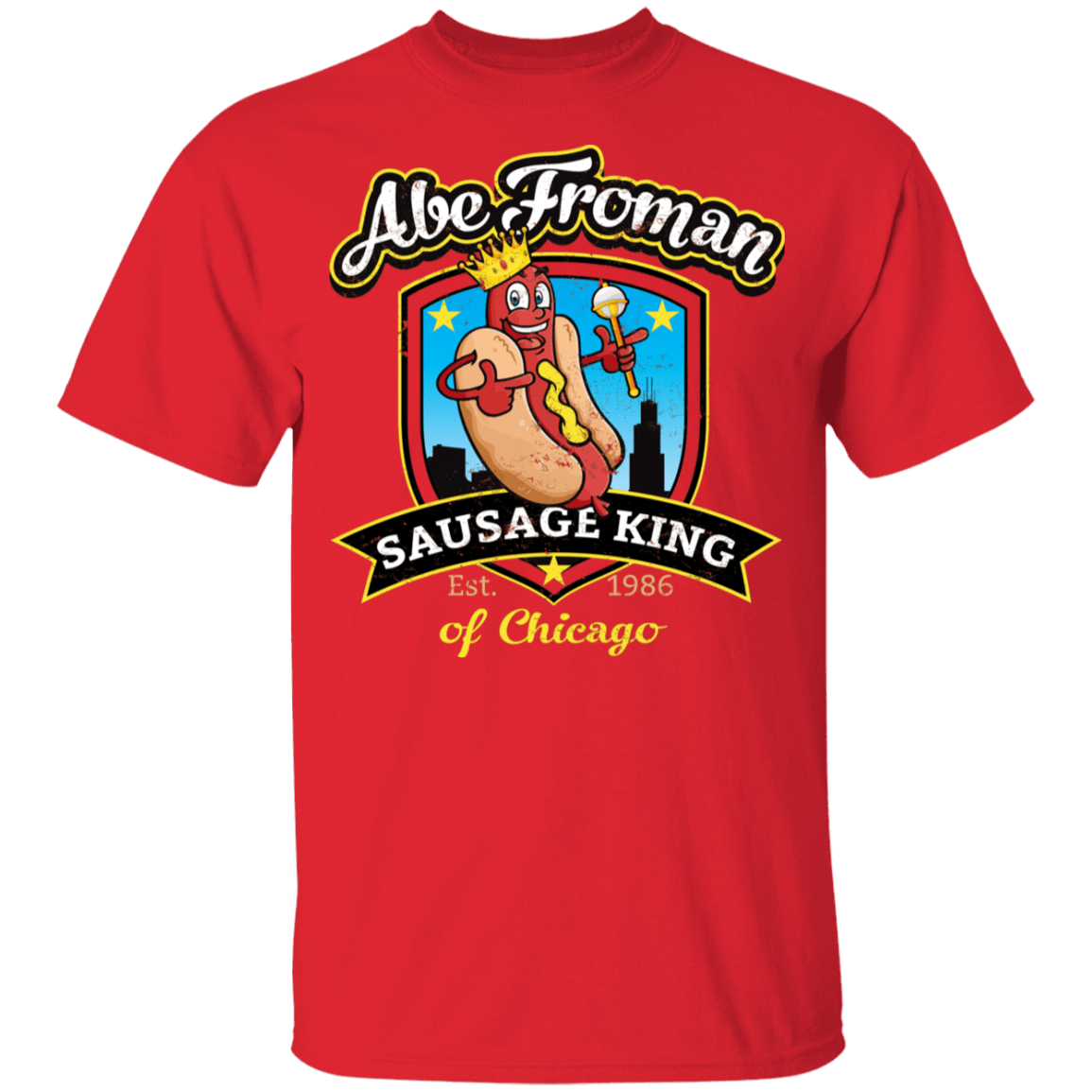 T-Shirts Red / YXS Abe Froman Sausage King Youth T-Shirt