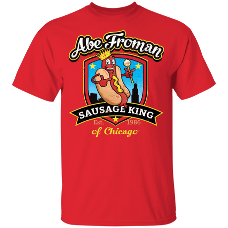 T-Shirts Red / YXS Abe Froman Sausage King Youth T-Shirt