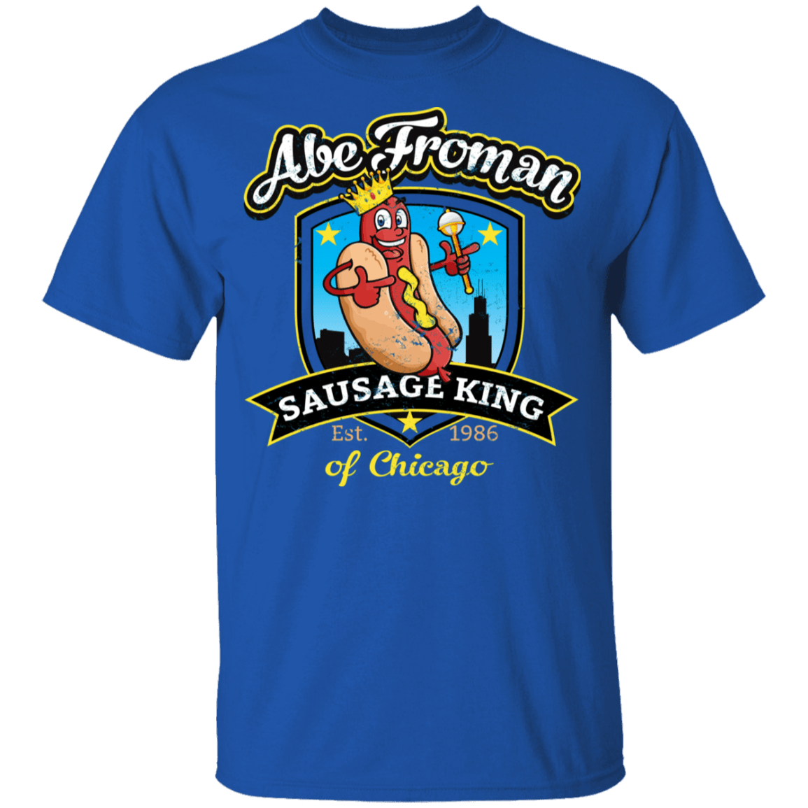 T-Shirts Royal / YXS Abe Froman Sausage King Youth T-Shirt