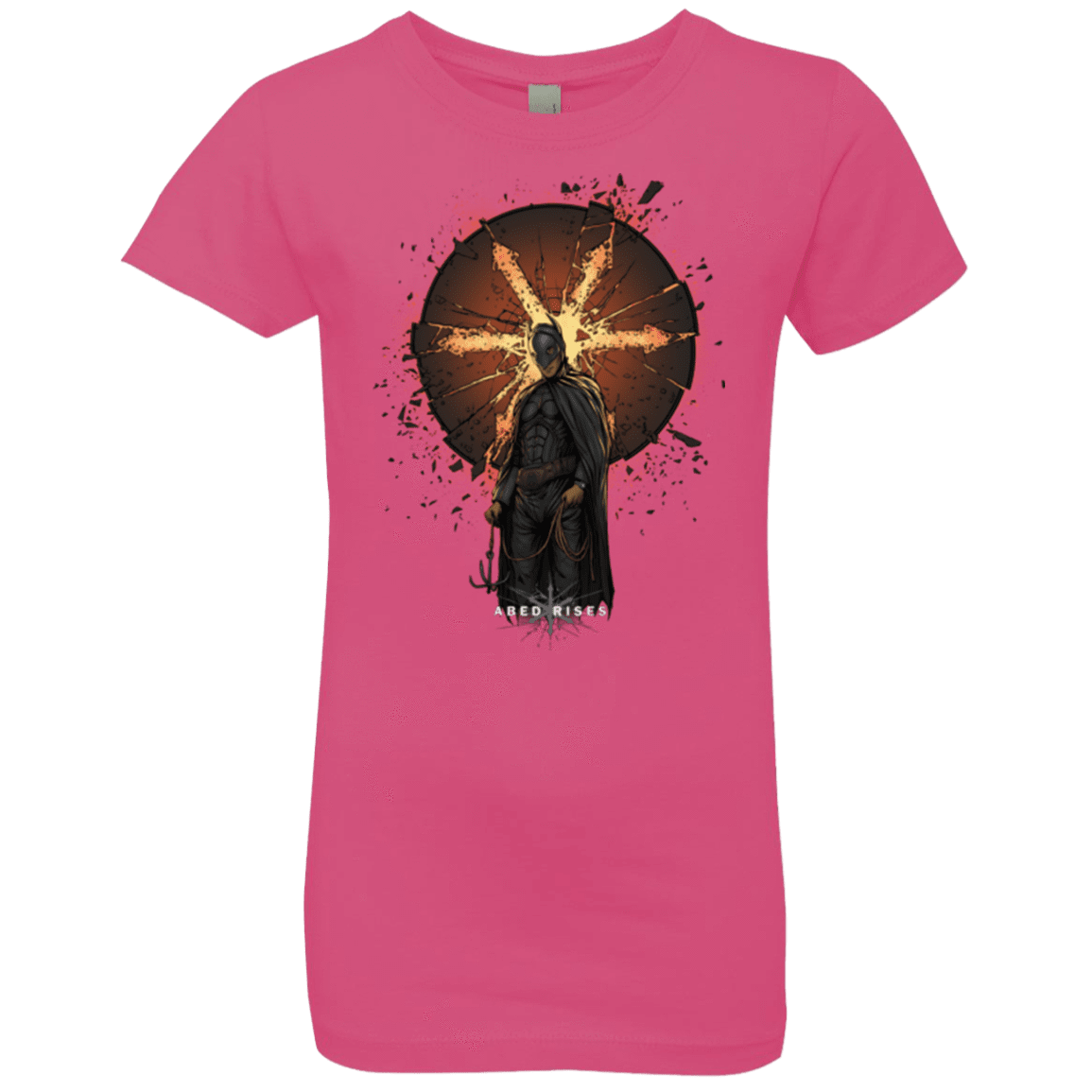 T-Shirts Hot Pink / YXS Abed Rises Girls Premium T-Shirt