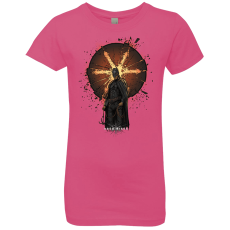 T-Shirts Hot Pink / YXS Abed Rises Girls Premium T-Shirt
