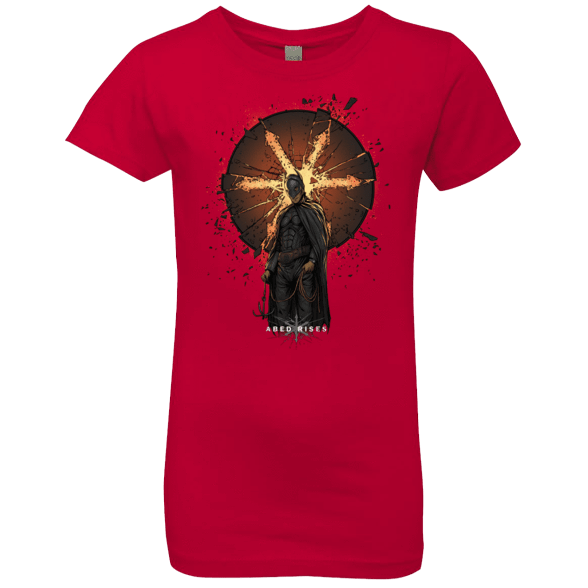 T-Shirts Red / YXS Abed Rises Girls Premium T-Shirt