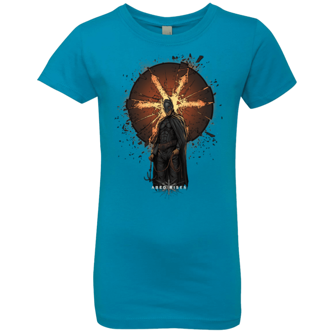 T-Shirts Turquoise / YXS Abed Rises Girls Premium T-Shirt