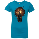 T-Shirts Turquoise / YXS Abed Rises Girls Premium T-Shirt