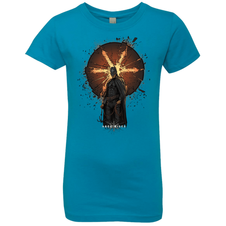 T-Shirts Turquoise / YXS Abed Rises Girls Premium T-Shirt