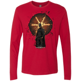 T-Shirts Red / Small Abed Rises Men's Premium Long Sleeve