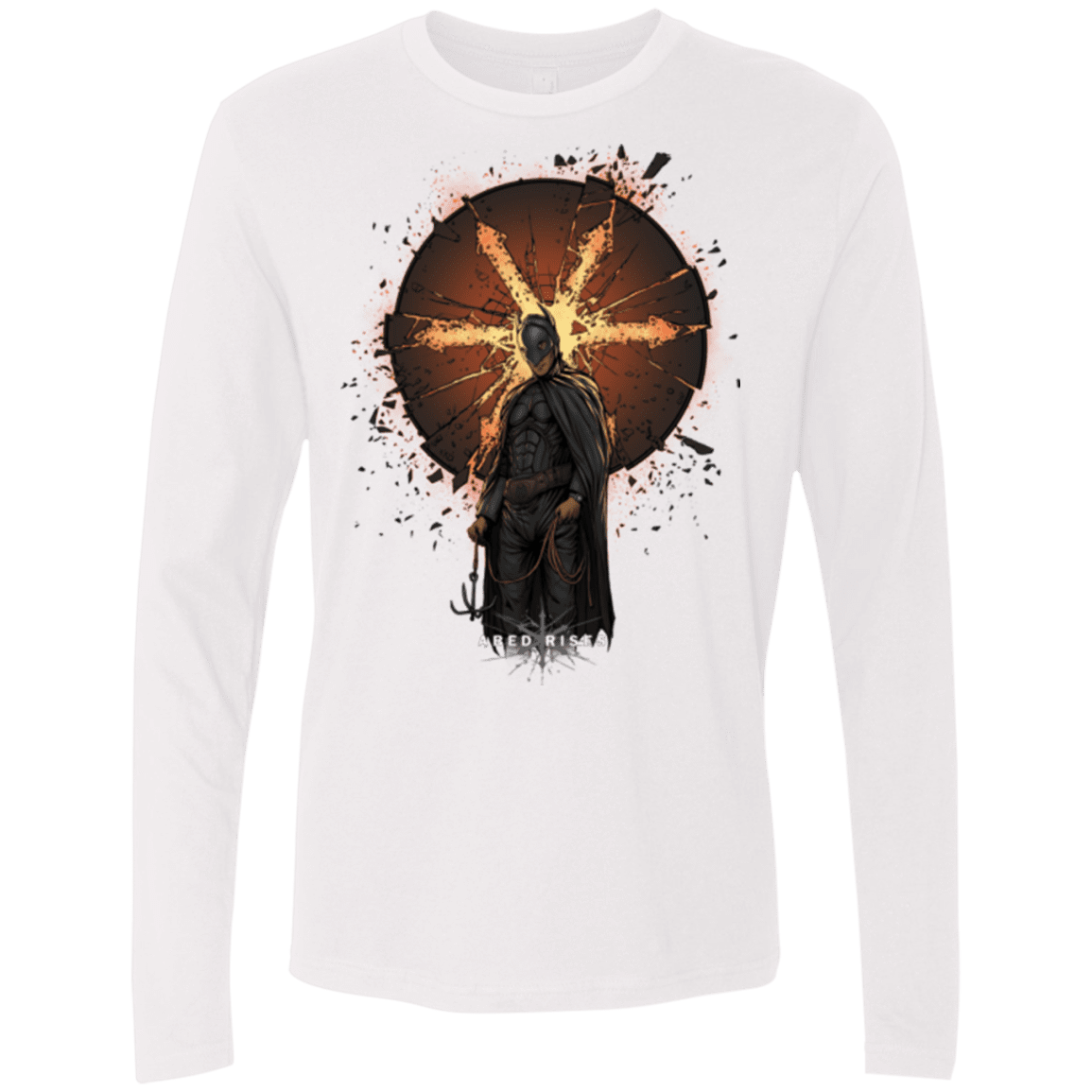 T-Shirts White / Small Abed Rises Men's Premium Long Sleeve