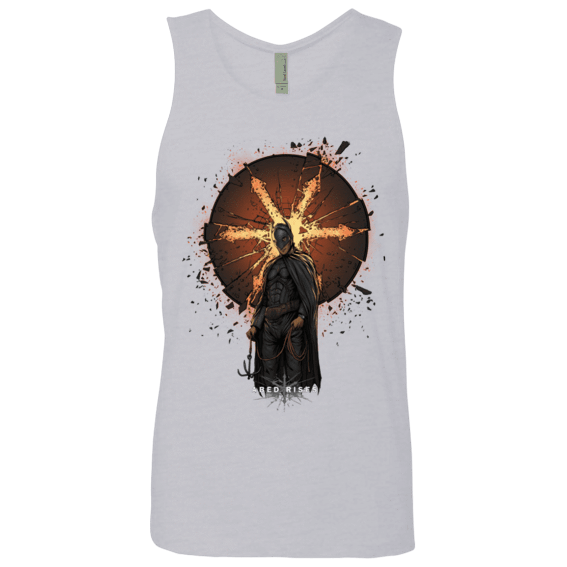 T-Shirts Heather Grey / Small Abed Rises Men's Premium Tank Top