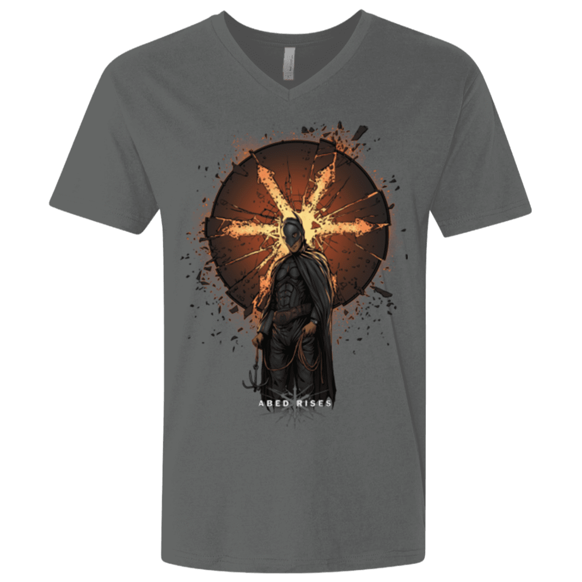 T-Shirts Heavy Metal / X-Small Abed Rises Men's Premium V-Neck