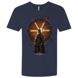 T-Shirts Midnight Navy / X-Small Abed Rises Men's Premium V-Neck