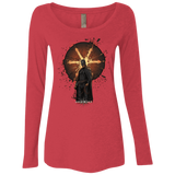 T-Shirts Vintage Red / Small Abed Rises Women's Triblend Long Sleeve Shirt
