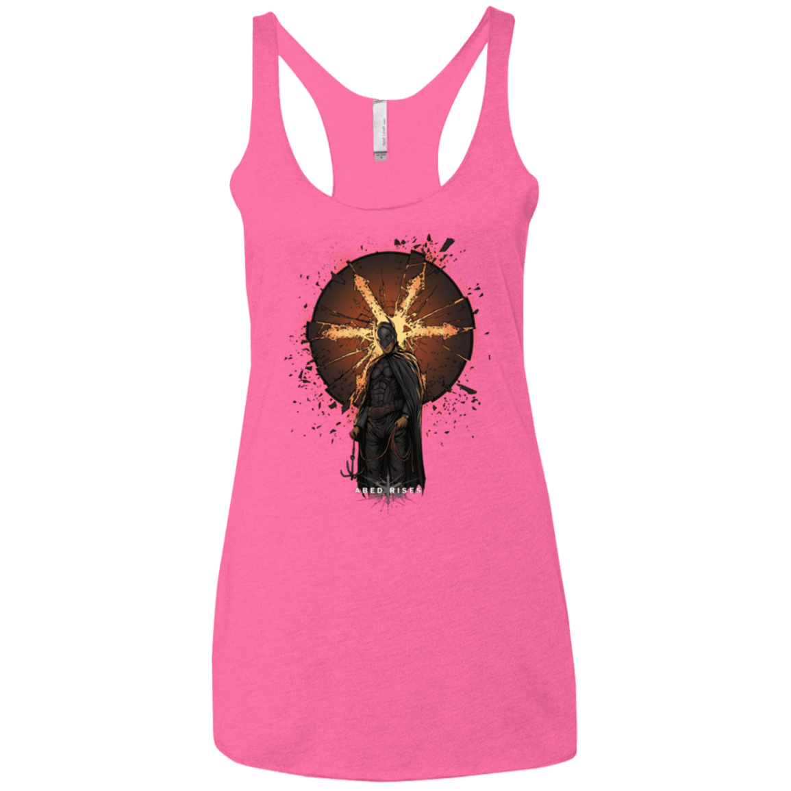 T-Shirts Vintage Pink / X-Small Abed Rises Women's Triblend Racerback Tank