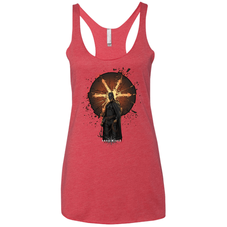 T-Shirts Vintage Red / X-Small Abed Rises Women's Triblend Racerback Tank