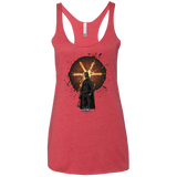 T-Shirts Vintage Red / X-Small Abed Rises Women's Triblend Racerback Tank