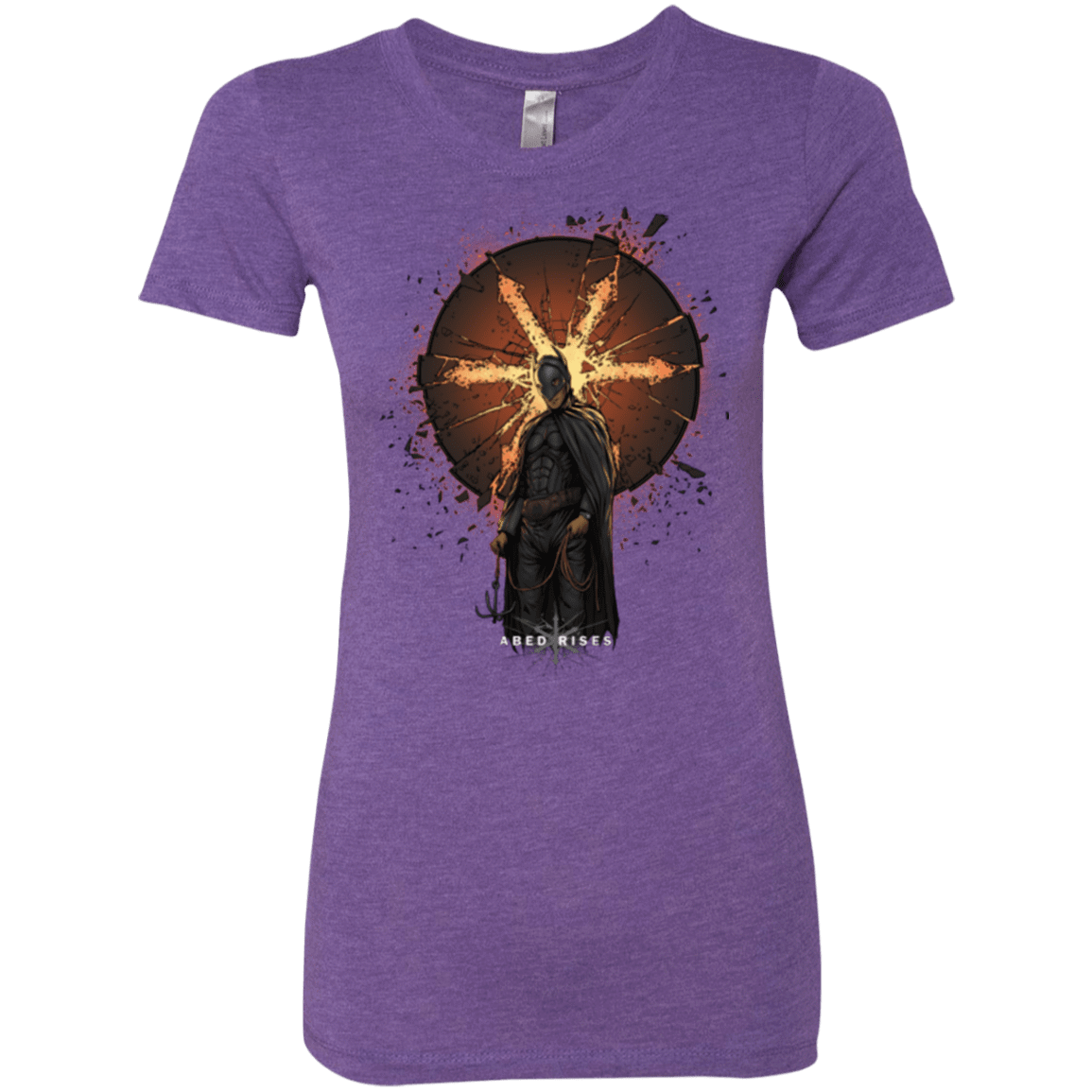 T-Shirts Purple Rush / Small Abed Rises Women's Triblend T-Shirt