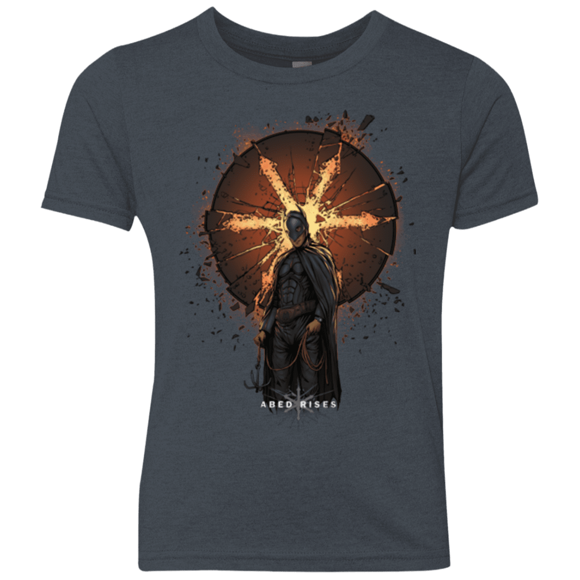 T-Shirts Vintage Navy / YXS Abed Rises Youth Triblend T-Shirt