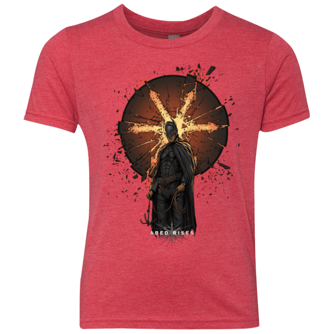 T-Shirts Vintage Red / YXS Abed Rises Youth Triblend T-Shirt