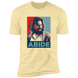 T-Shirts Banana Cream / S Abide Hope Dude Men's Premium T-Shirt