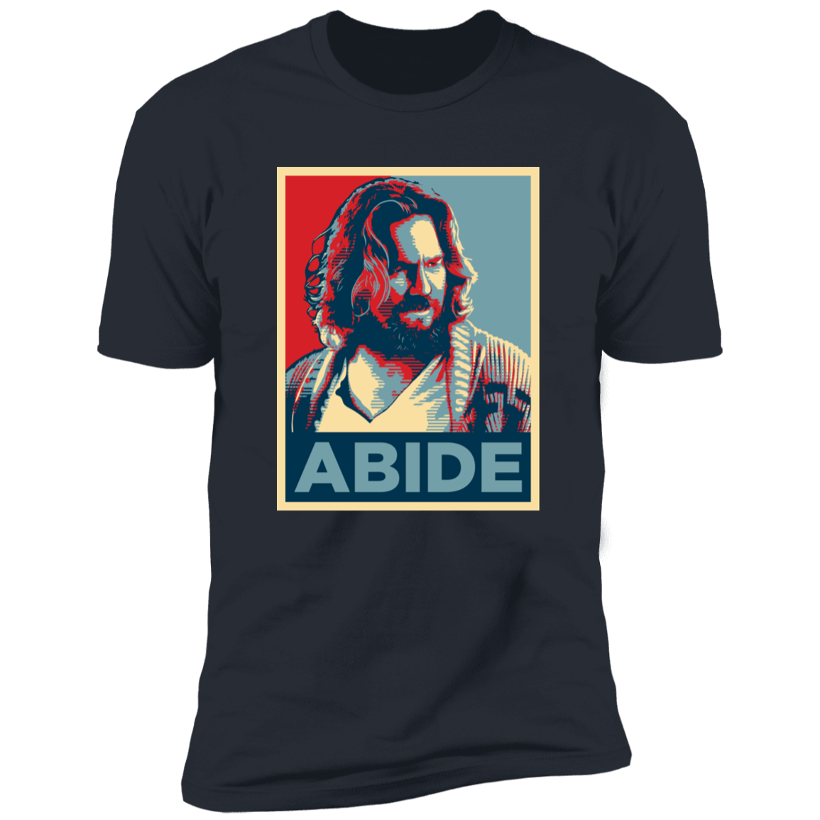 T-Shirts Indigo / S Abide Hope Dude Men's Premium T-Shirt