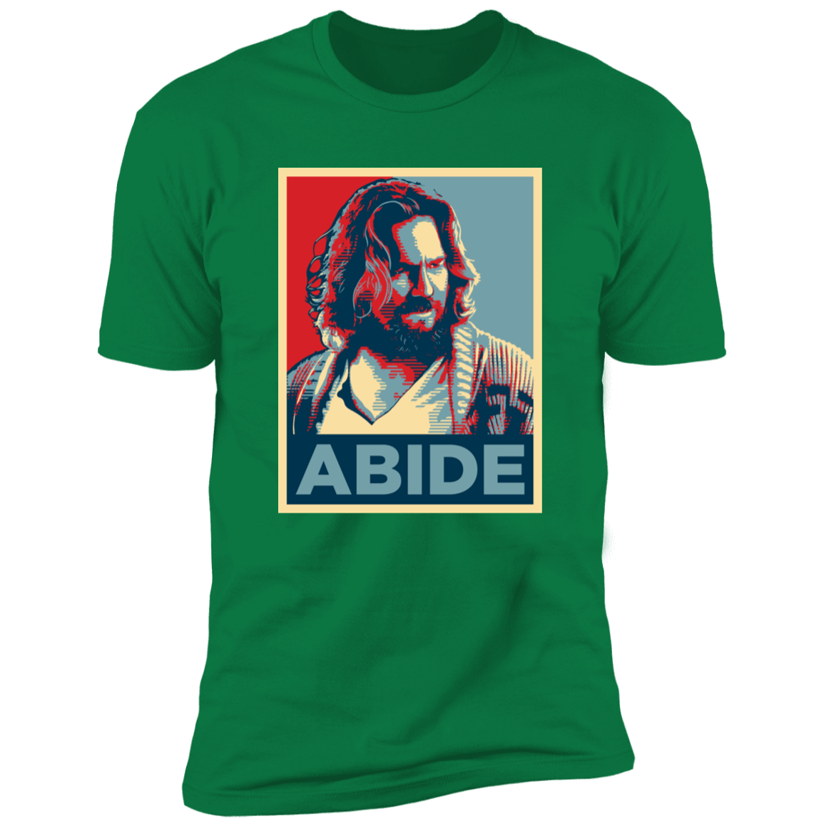 T-Shirts Kelly Green / S Abide Hope Dude Men's Premium T-Shirt