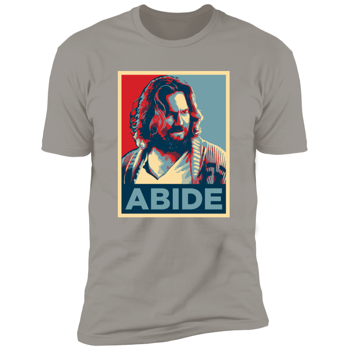 T-Shirts Light Grey / S Abide Hope Dude Men's Premium T-Shirt