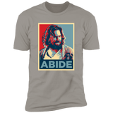 T-Shirts Light Grey / S Abide Hope Dude Men's Premium T-Shirt