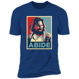 T-Shirts Royal / S Abide Hope Dude Men's Premium T-Shirt