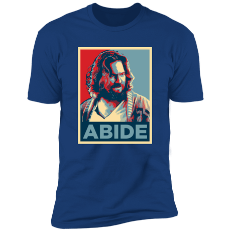 T-Shirts Royal / S Abide Hope Dude Men's Premium T-Shirt