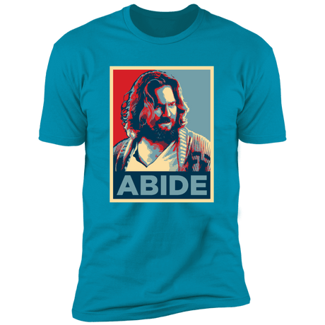 T-Shirts Turquoise / S Abide Hope Dude Men's Premium T-Shirt