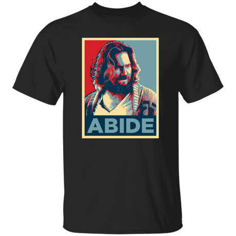 T-Shirts Black / S Abide Hope Dude T-Shirt