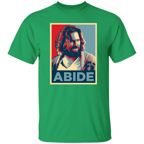 T-Shirts Irish Green / S Abide Hope Dude T-Shirt