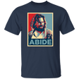 T-Shirts Navy / S Abide Hope Dude T-Shirt