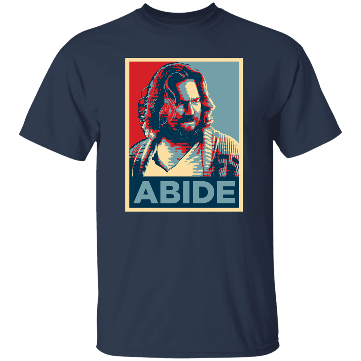 T-Shirts Navy / S Abide Hope Dude T-Shirt