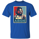 T-Shirts Royal / S Abide Hope Dude T-Shirt