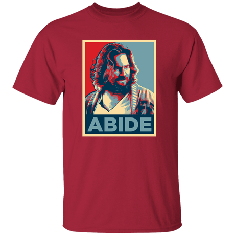 T-Shirts Cardinal / YXS Abide Hope Dude Youth T-Shirt
