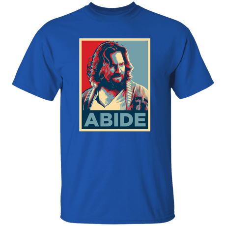 T-Shirts Royal / YXS Abide Hope Dude Youth T-Shirt