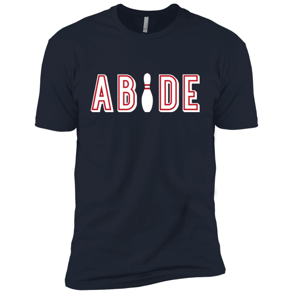 T-Shirts Midnight Navy / YXS Abide The Dude Big Lebowski Boys Premium T-Shirt