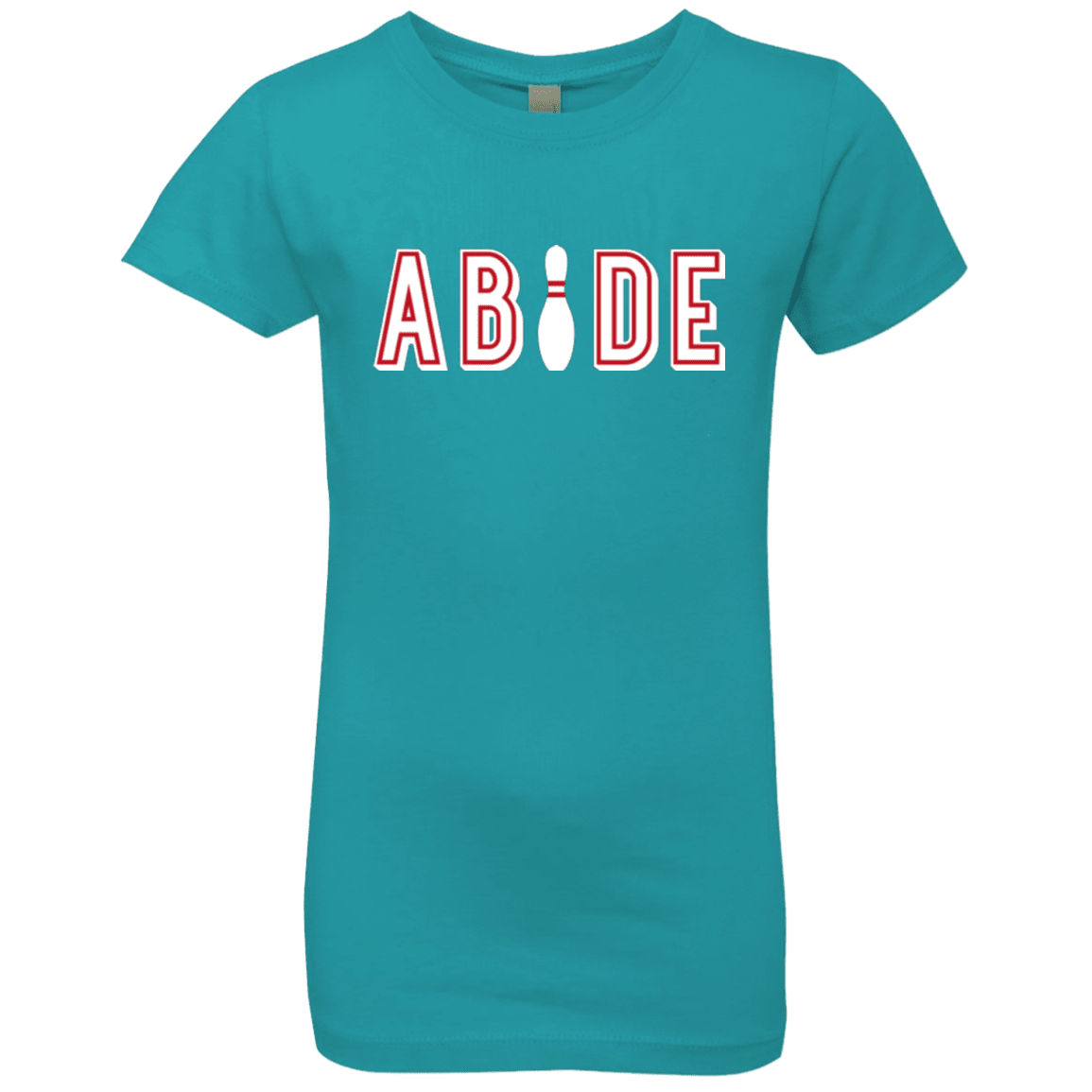 T-Shirts Tahiti Blue / YXS Abide The Dude Big Lebowski Girls Premium T-Shirt