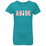 T-Shirts Tahiti Blue / YXS Abide The Dude Big Lebowski Girls Premium T-Shirt