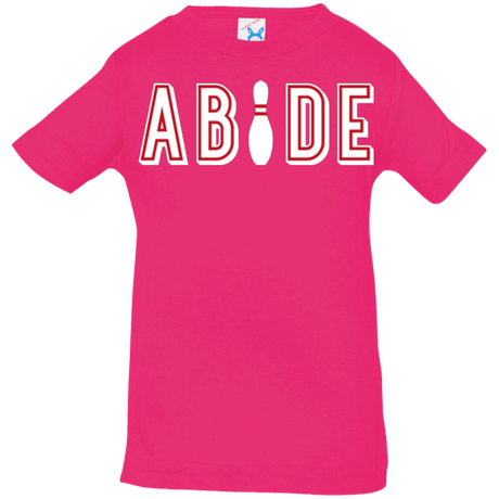 T-Shirts Hot Pink / 6 Months Abide The Dude Big Lebowski Infant Premium T-Shirt