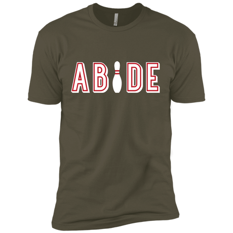 T-Shirts Military Green / X-Small Abide The Dude Big Lebowski Men's Premium T-Shirt
